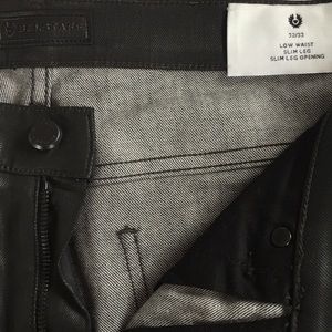 Belstaf Mens wax Biker Jeans